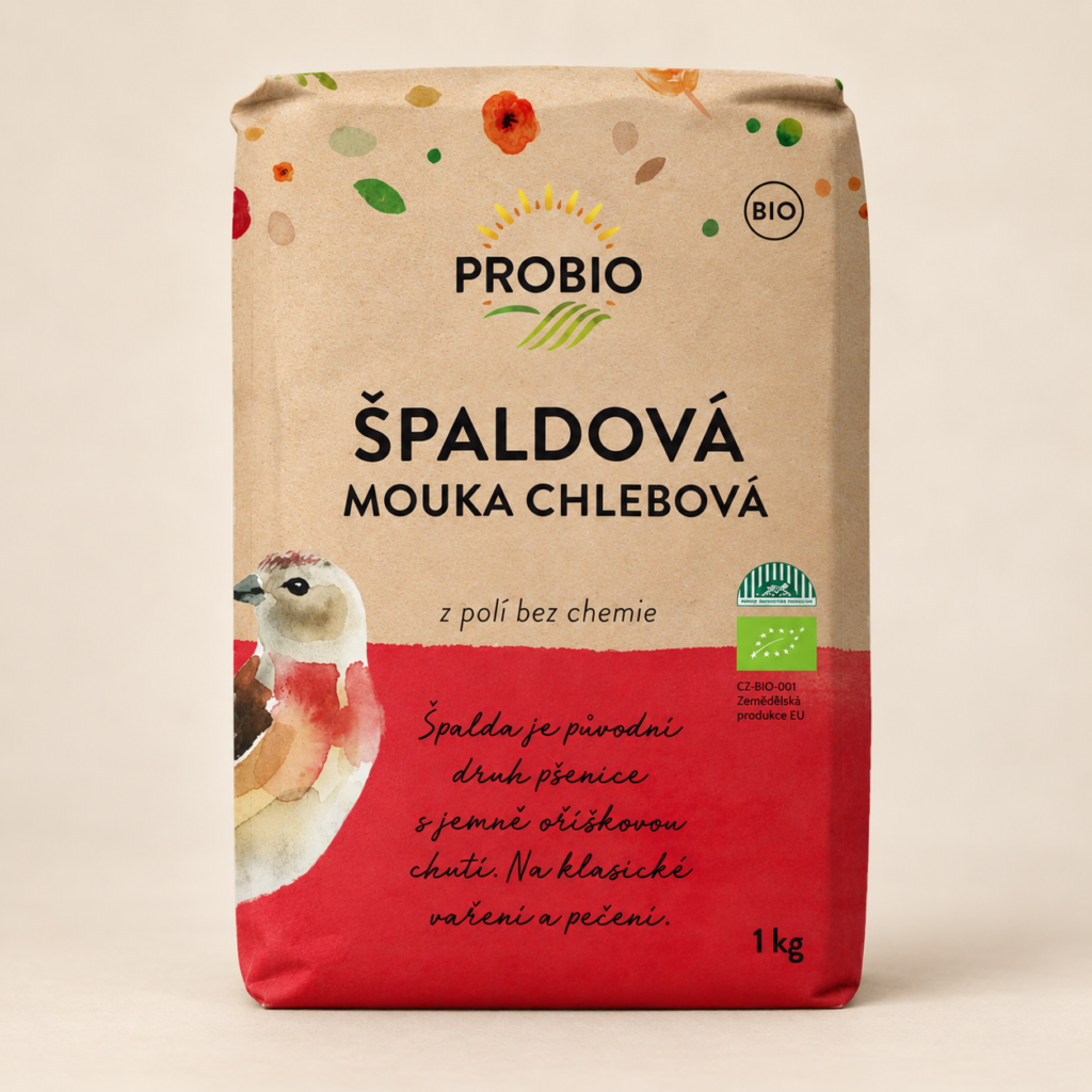 PROBIO Mouka špaldová chlebová BIO 1 kg