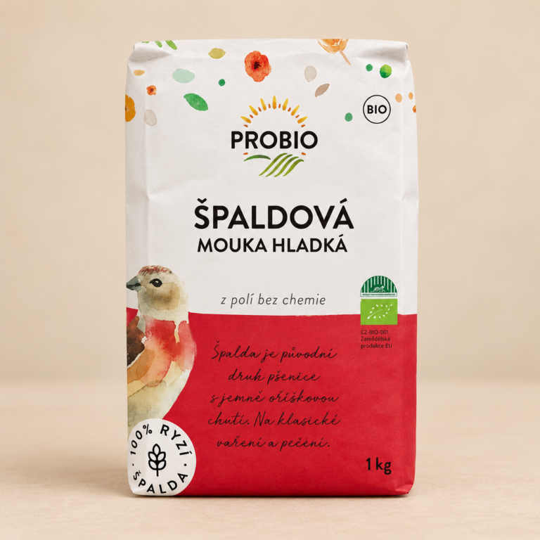 Mouka špaldová hladká BIO