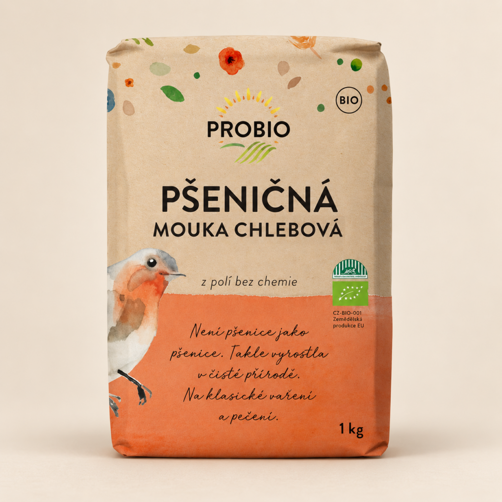 PROBIO Mouka pšeničná chlebová BIO 1 kg
