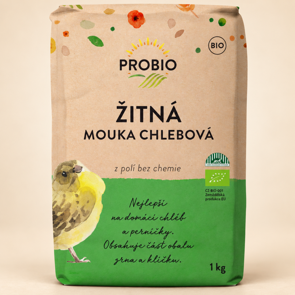 PROBIO Mouka žitná chlebová BIO 1 kg