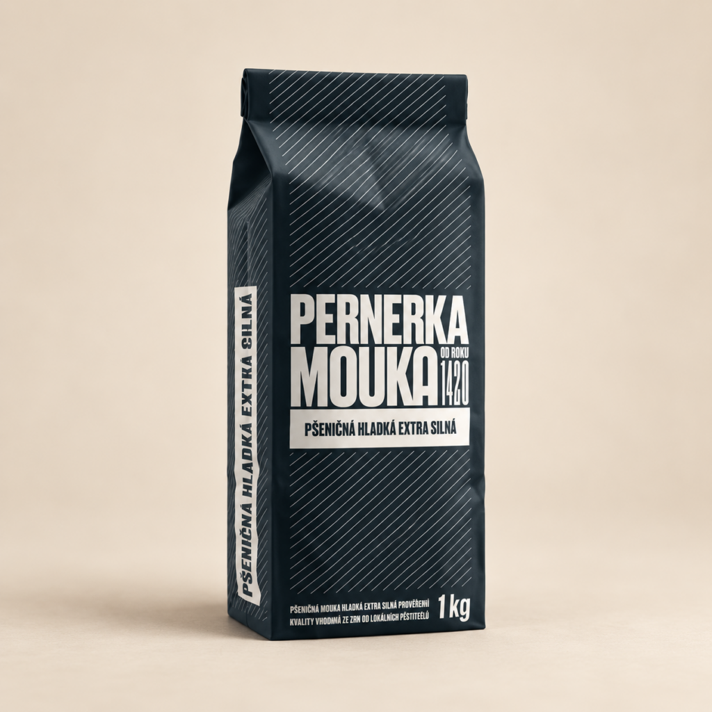 Pernerka Pšeničná hladká Extra silná mouka 1 kg