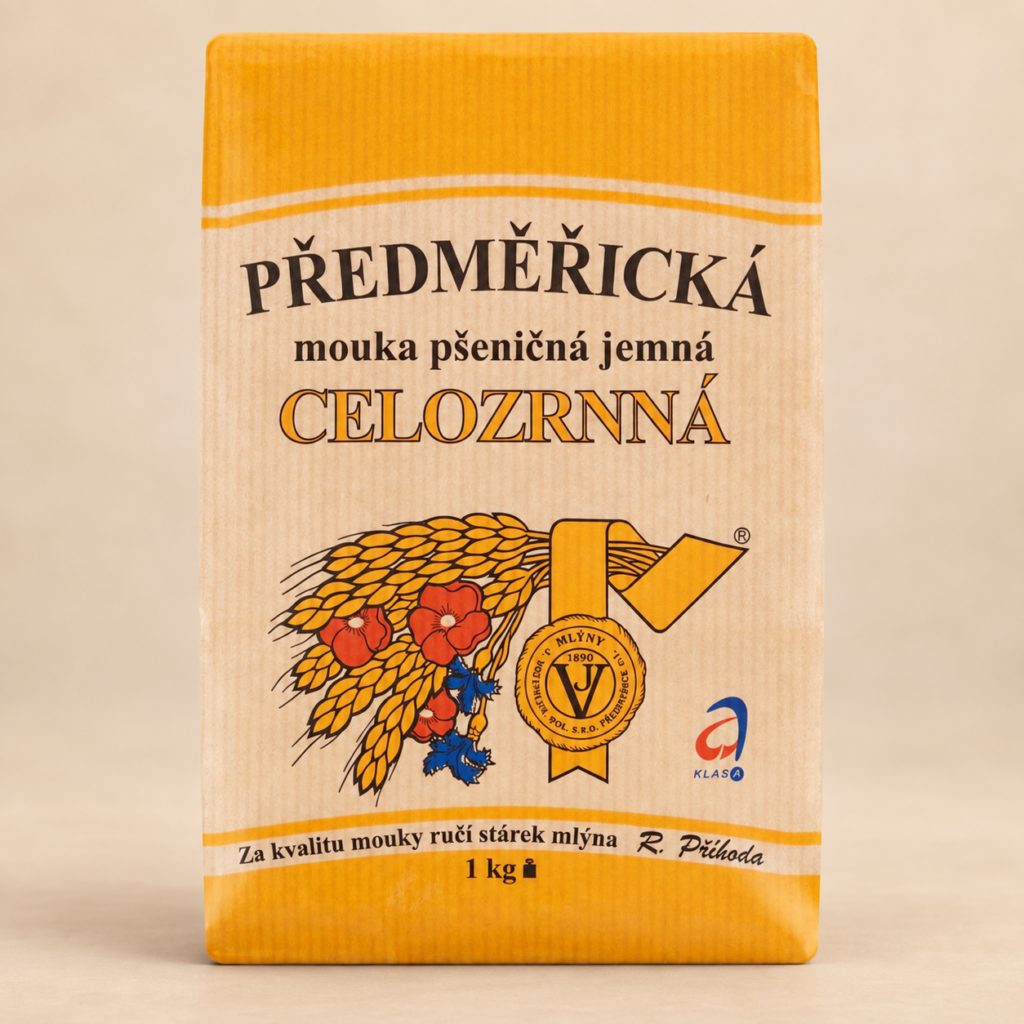 Předměřická Pšeničná jemná celozrnná 1 kg