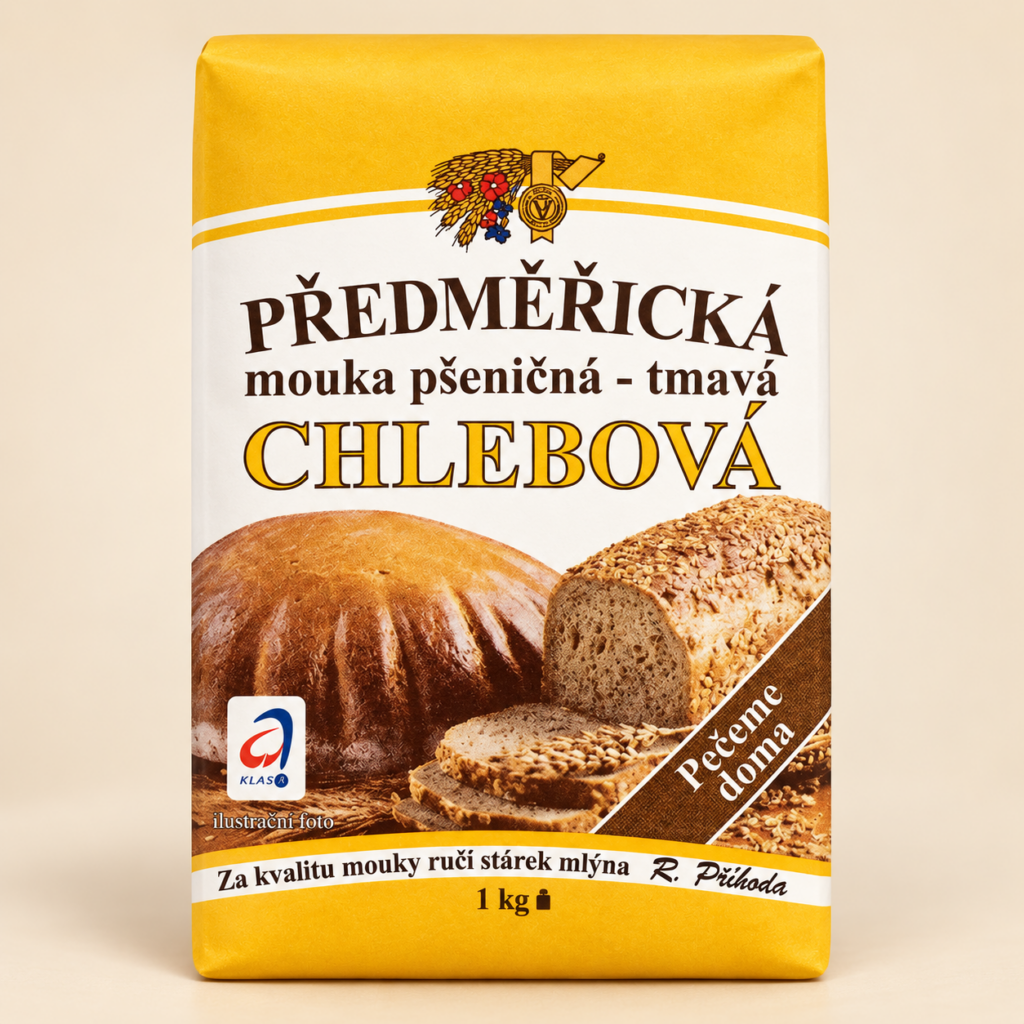 Předměřická Pšeničná tmavá chlebová 1 kg