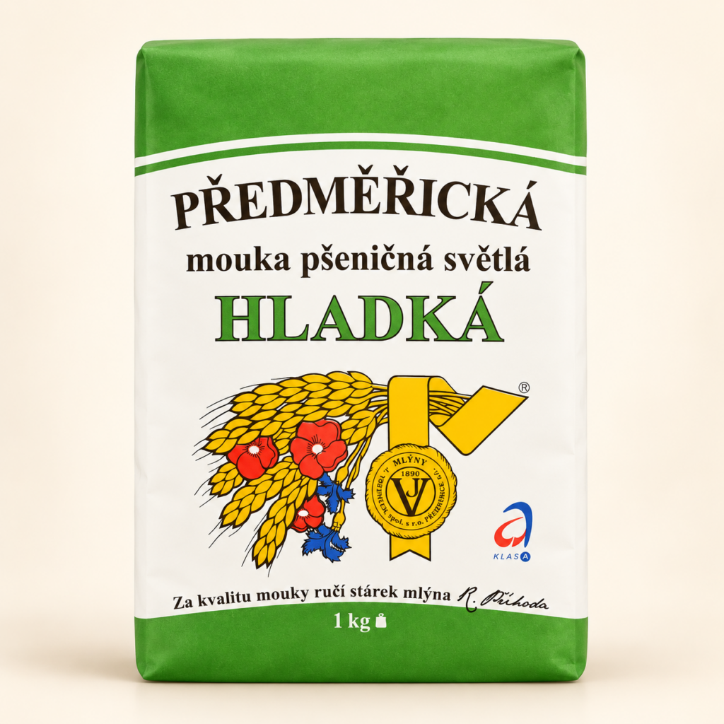 Předměřická Pšeničná světlá hladká 1 kg
